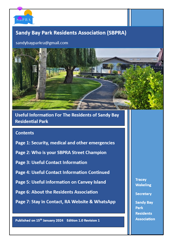 Really Useful Booklet Front Page