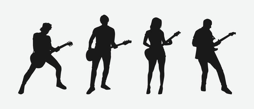 Band silhouette