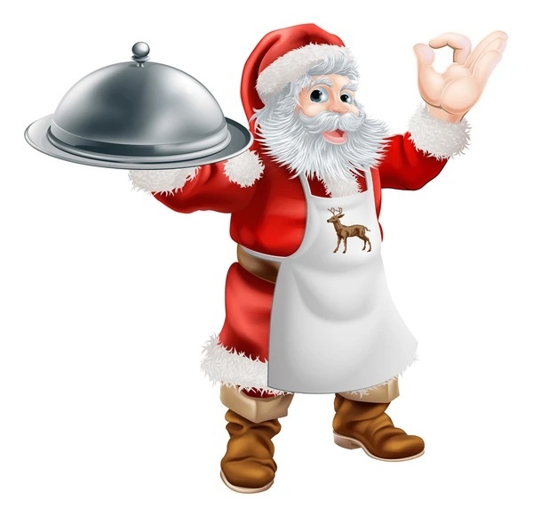 Christmas Dinner Santa