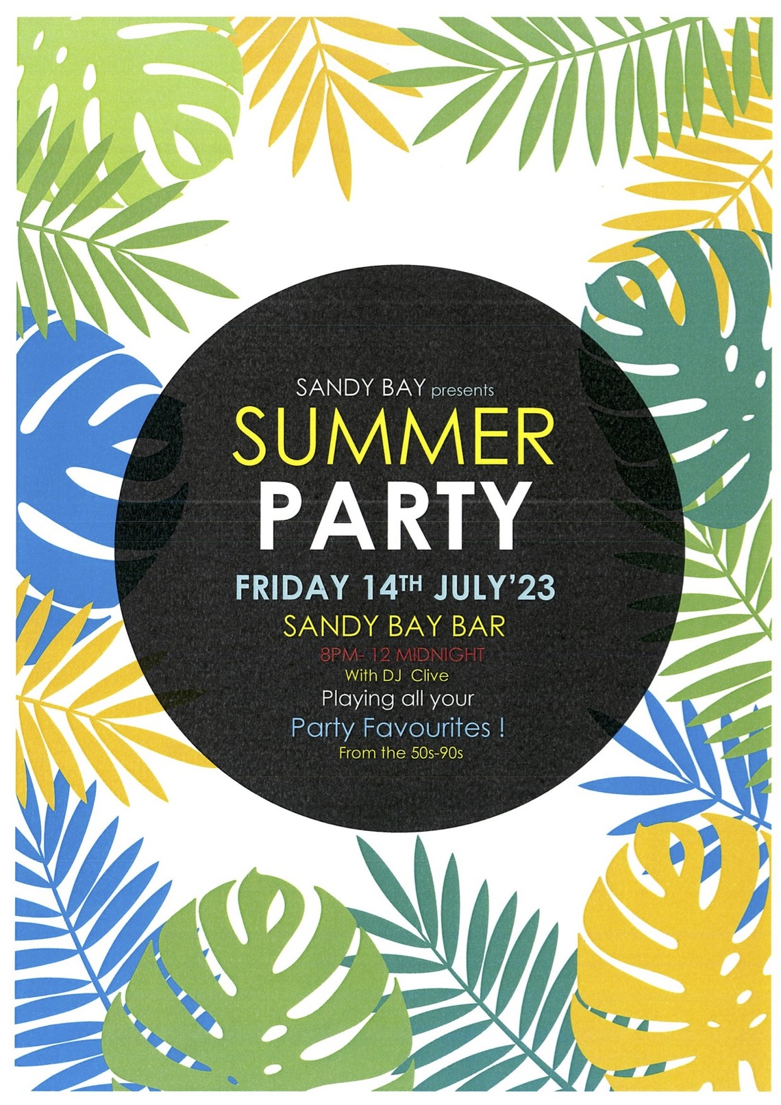 DJ Clive Summer Party 2023-07-14