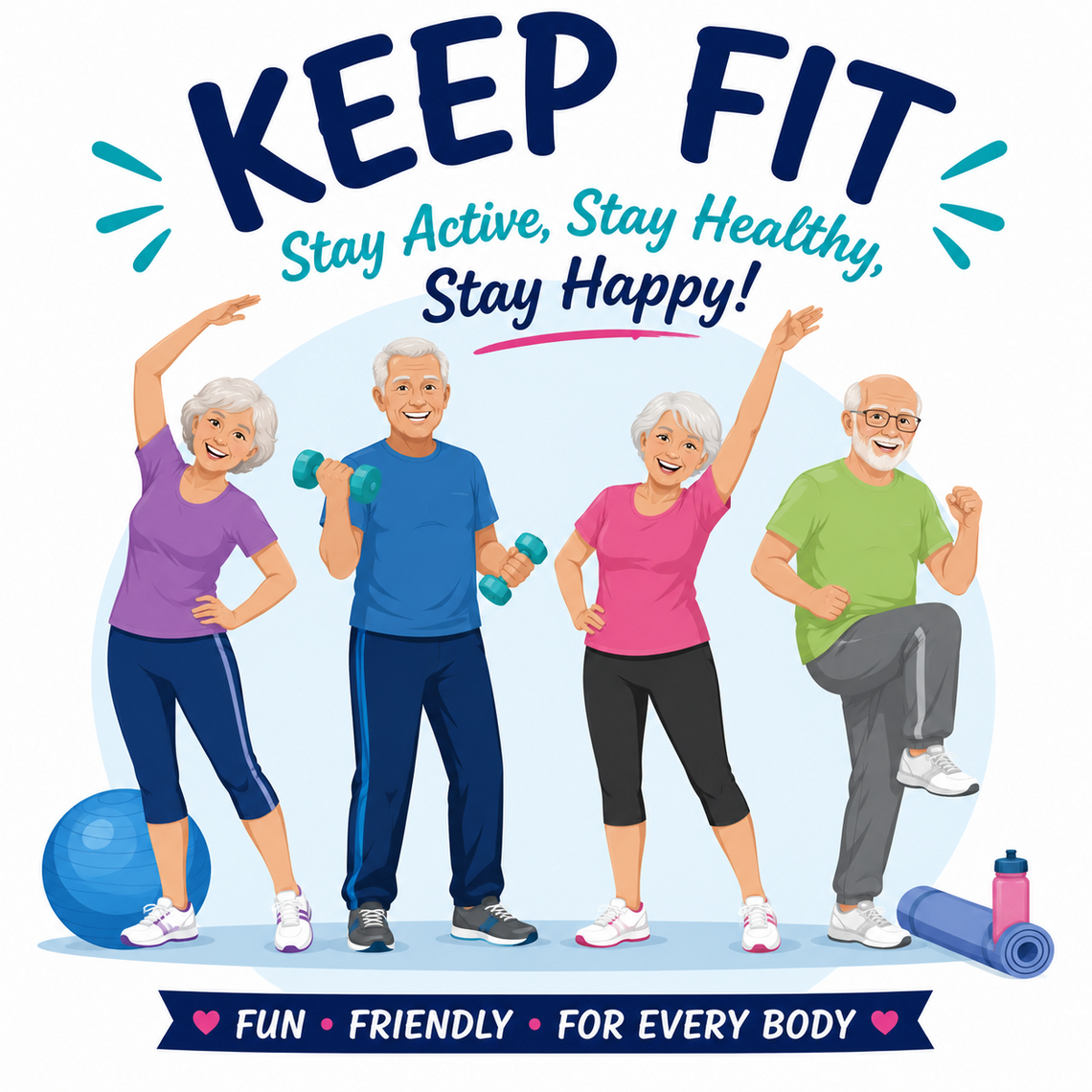 Keep fit class