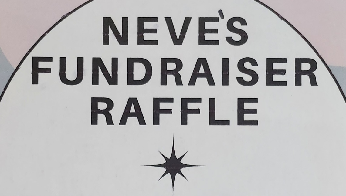 Neve fundraising raffle Jan 2024