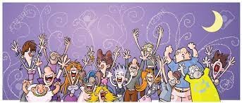 Party Night Cartoon