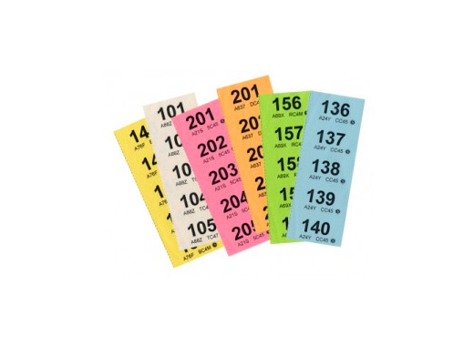Raffle tickets