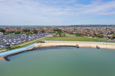 Sandy Bay From Above