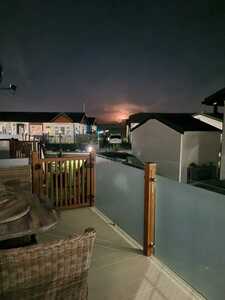Sunset from decking