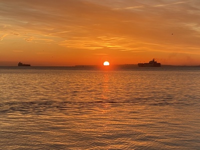 Canvey Island Seafront Sunrise (2) 19-Jan-23