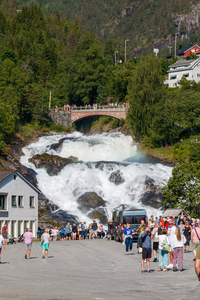 Hellesylt Waterfall