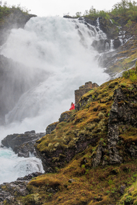 Kjosfossen Waterfall