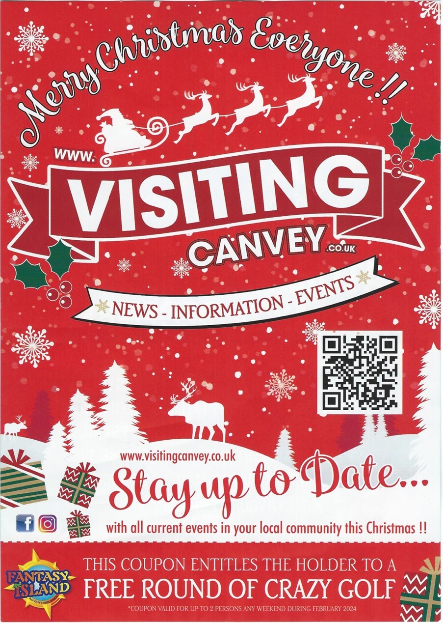 Visiting Canvey Xmas 2023 Flyer B
