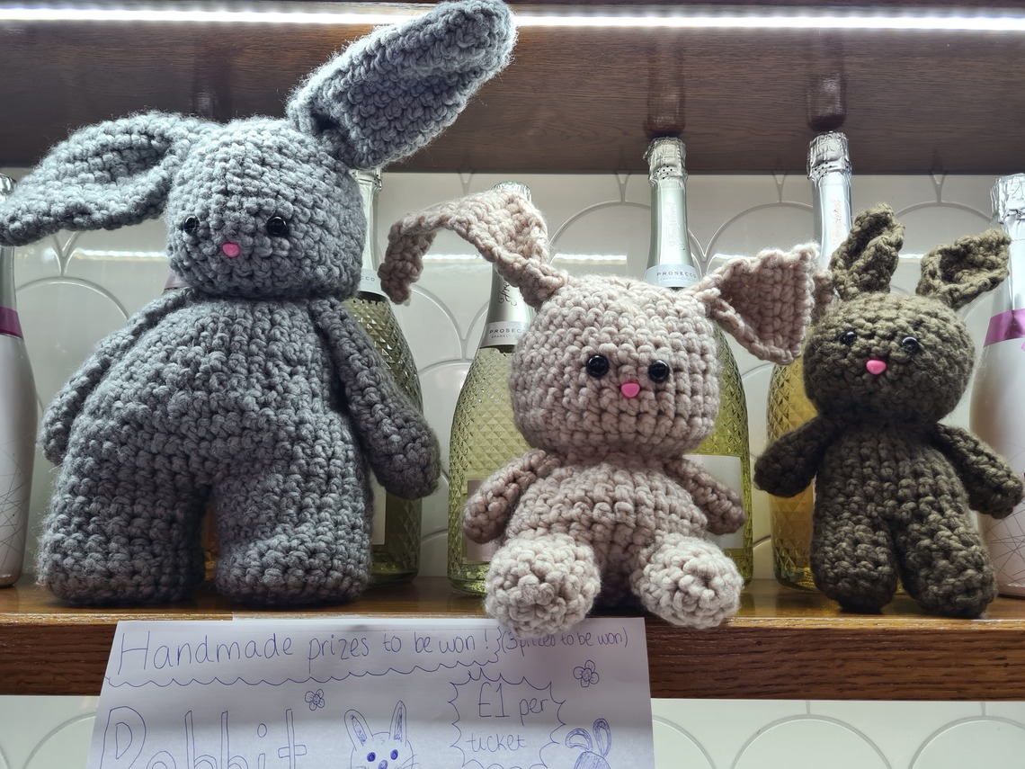 Bunny Raffle Prizes
