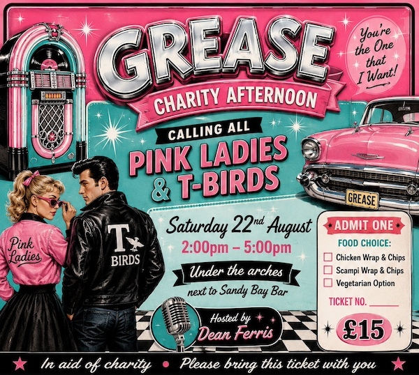 Grease Charity Show ticket