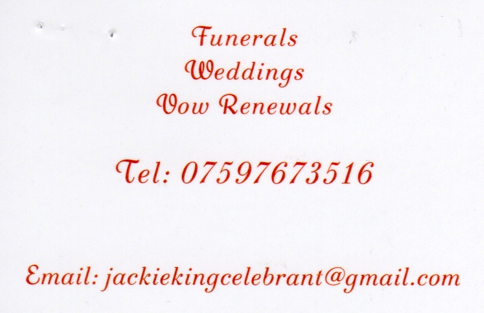 Jackie King Celebrant 2