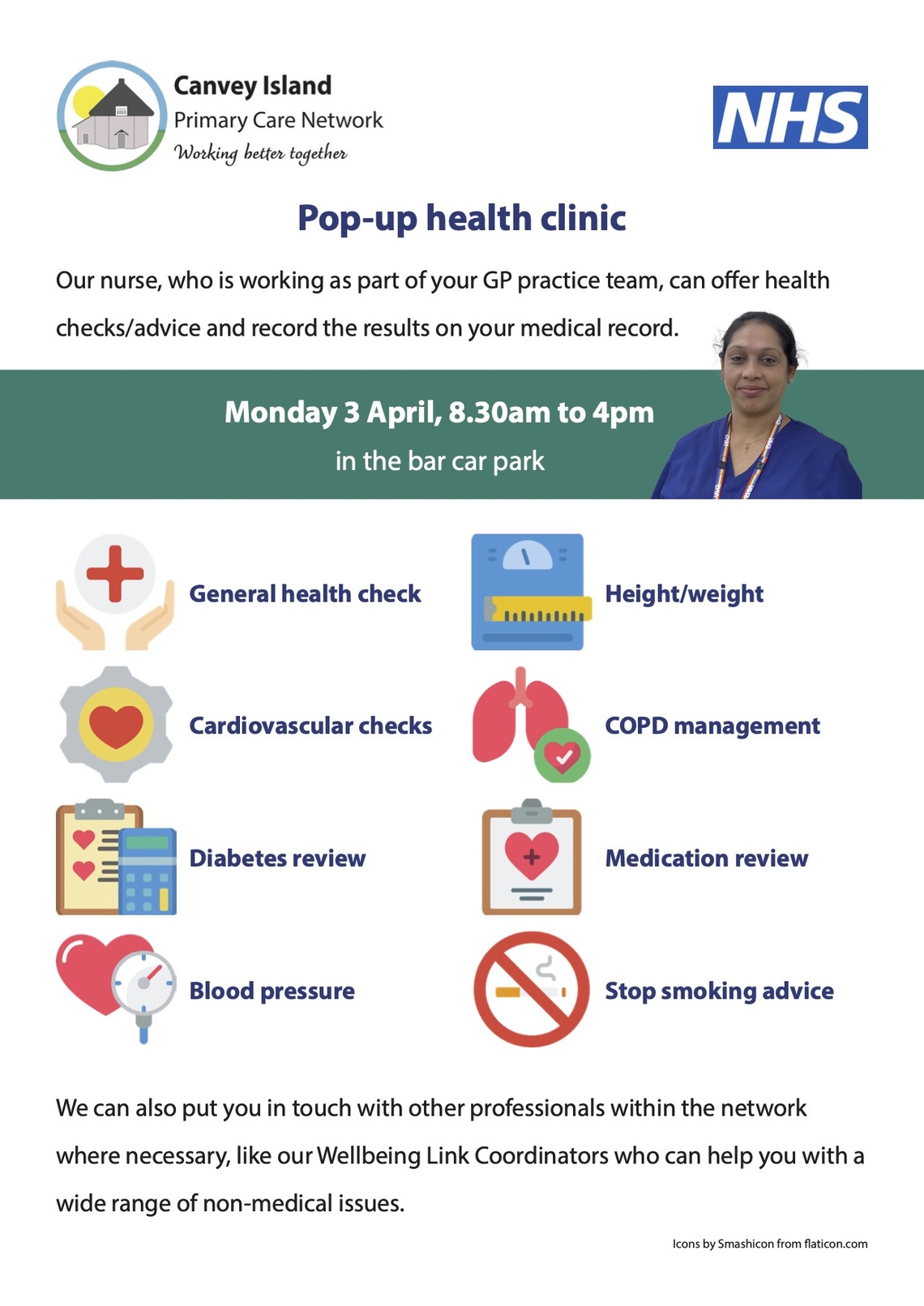 NHS Pop Up Poster