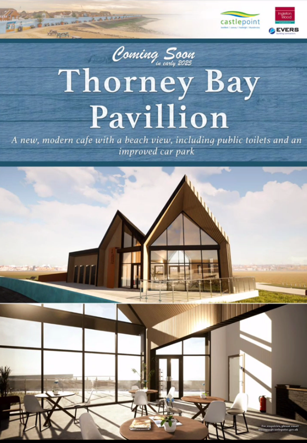 Thorney Bay Pavilion - CPBC Poster